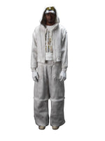 WHITE TRIBAL ARMOUR SWEATPANTS
