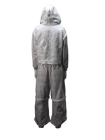 WHITE TRIBAL ARMOUR SWEATPANTS