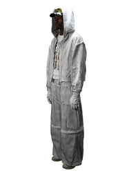 WHITE TRIBAL ARMOUR SWEATPANTS
