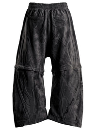 BLACK TRIBAL ARMOUR SWEATPANTS