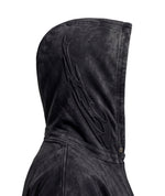 BLACK TRIBAL ARMOUR HOODIE