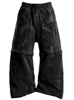 BLACK TRIBAL ARMOUR SWEATPANTS