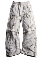 WHITE TRIBAL ARMOUR SWEATPANTS