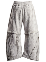 WHITE TRIBAL ARMOUR SWEATPANTS