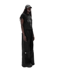 BLACK TRIBAL ARMOUR SWEATPANTS